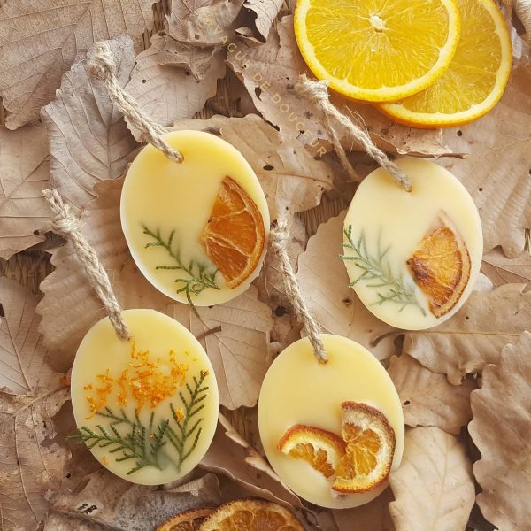 Galet de linge parfum Orange