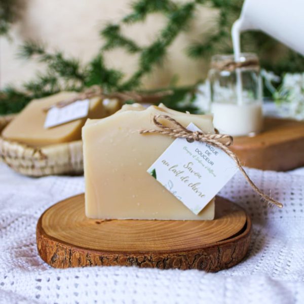Savon au lait de chèvre