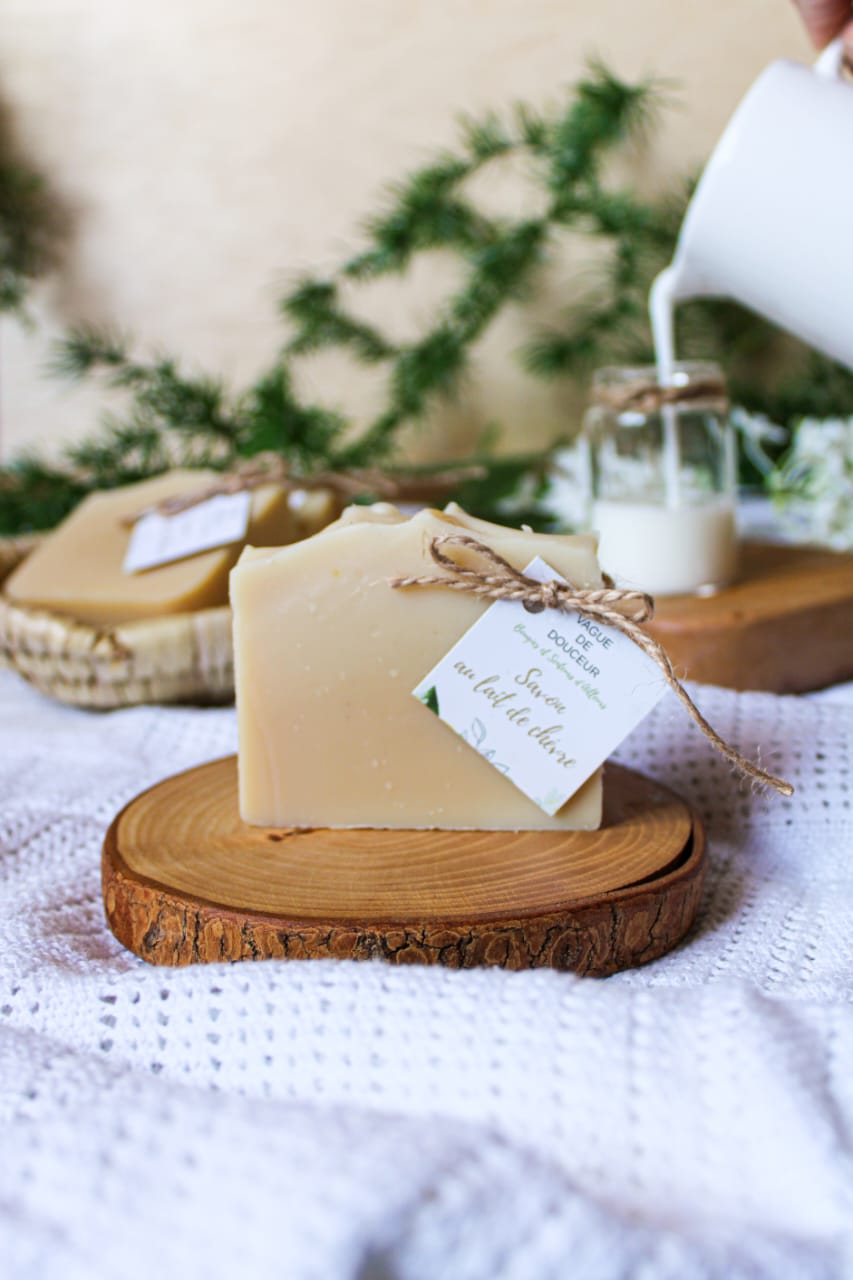 Savon au lait de chevre